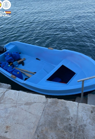 Imagen de archivo de una patera llegada a Baleares