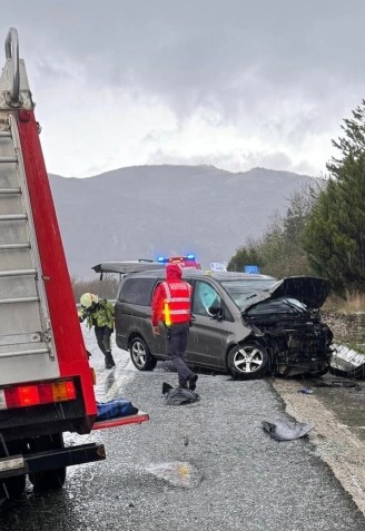 Policía Foral Accidente atendido en la A10
