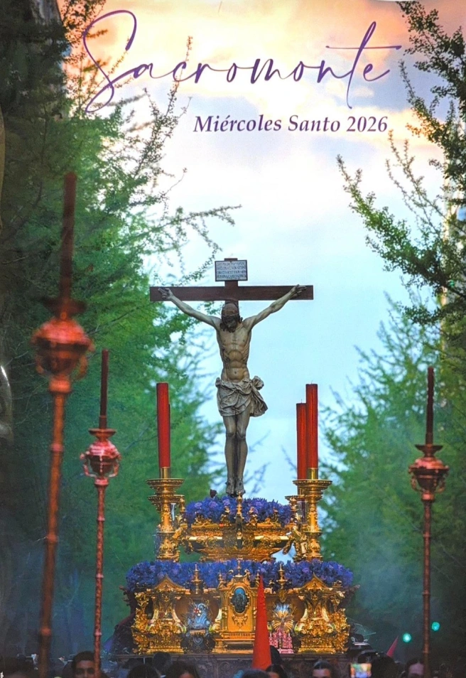 Cartel Cofradía Consuelo (Gitanos) 2026 obra de Enrique Vázquez