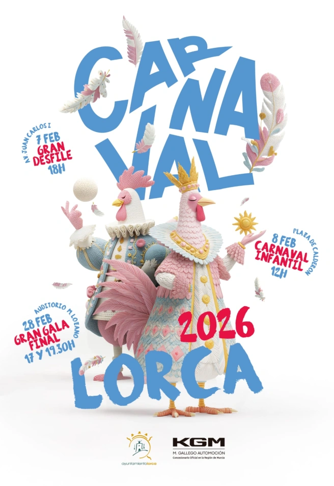 Cartel de Carnaval de Lorca 2026
