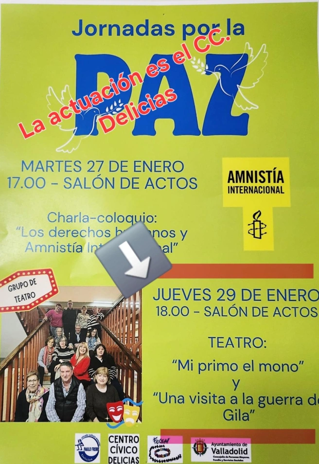 Actuación dentro de las Jornadas del Día de la Paz