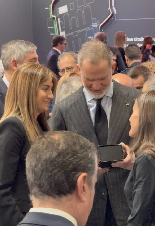 El Rey recibe la esencia de Archena