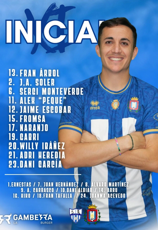 Alineación del CF Lorca Deportiva para medirse a La Unión Atlético