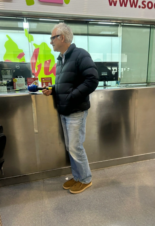 Fernando de Haro durante el reportaje