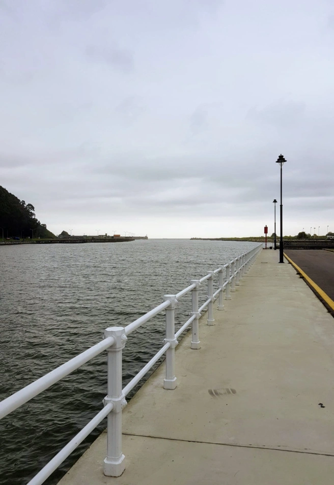 Desembocadura del río Nalón en San Juan de la Arena (Soto del Barco)