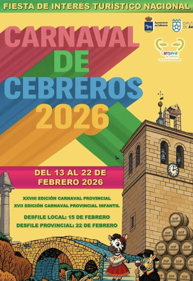 Cartel del Carnaval de Cebreros 2026