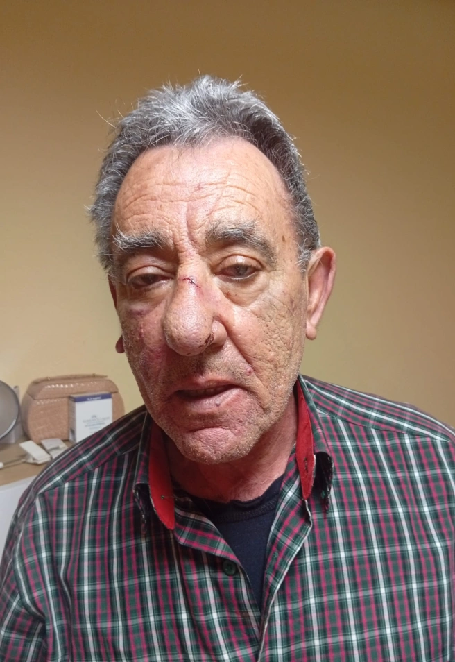 Luis María Melón, alcalde de Alesón