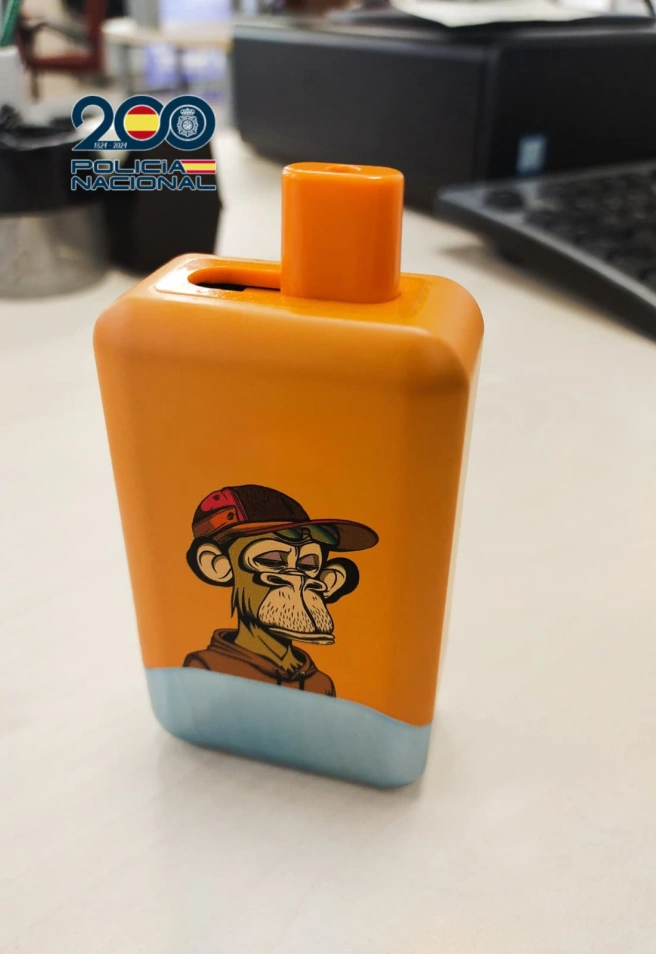 Vaper incautado en un instituto de Zaragoza