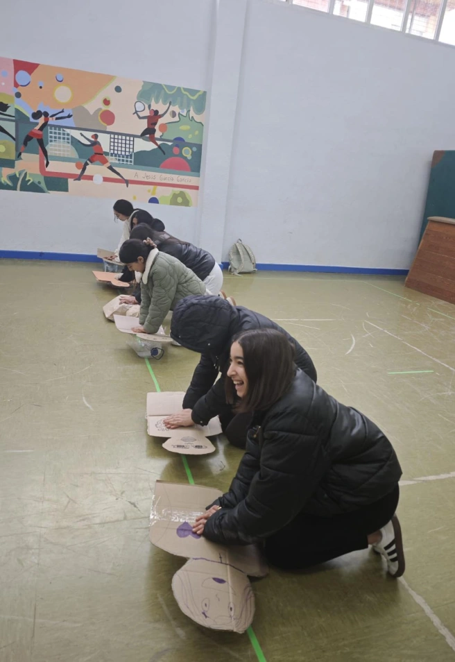 Otra imagen de los ensayos