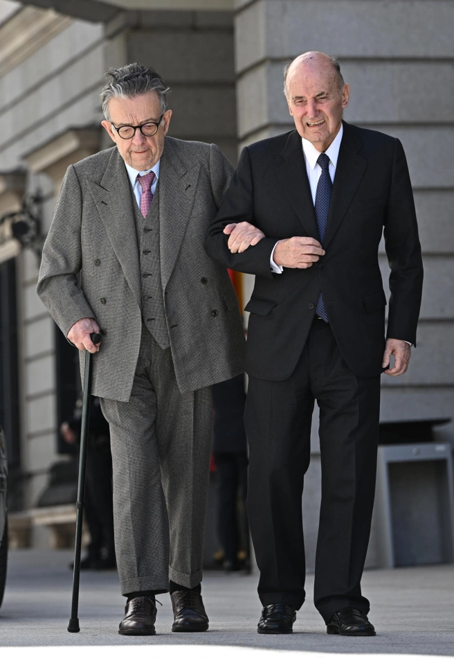 Miguel Herrero y Rodríguez de Miñón y Miquel Roca i Junyent, los últimos padres vivos de la Constitución del 78