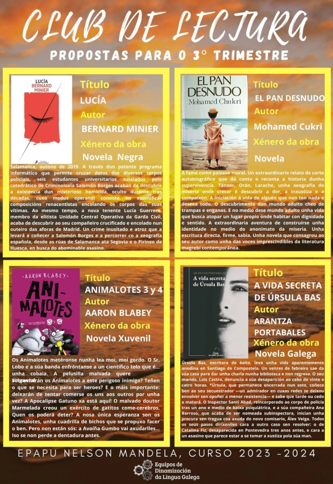 CLUB DE LECTURA EPAPU NELSON MANDELA