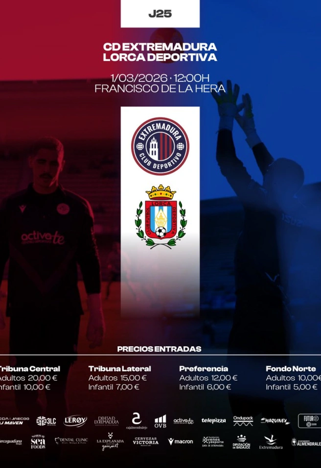Cartel Extremadura-Lorca