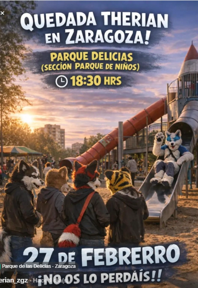 La comunidad 'therian' en Zaragoza convoca una quedada