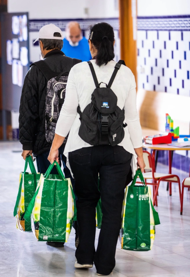 Casa Caridad ayuda no solo con comida a los más necesitados, también hace un acompañamiento transversal