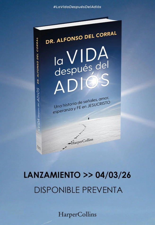 Portada del libro de Alfonso del Corral "LA VIDA DESPUES DEL ADIÓS"
