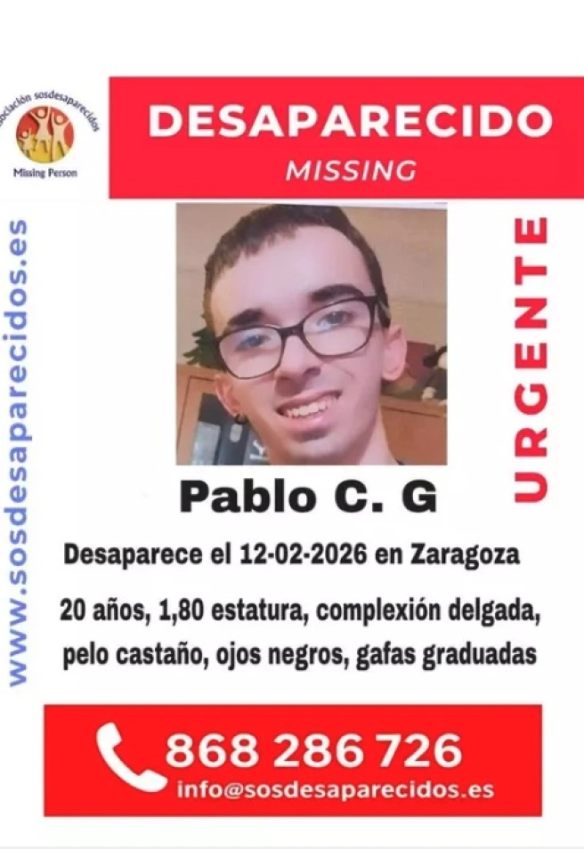 Cartel de búsqueda de Pablo Cebolla