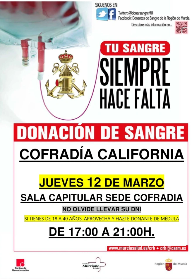 Cartel de la acción solidaria