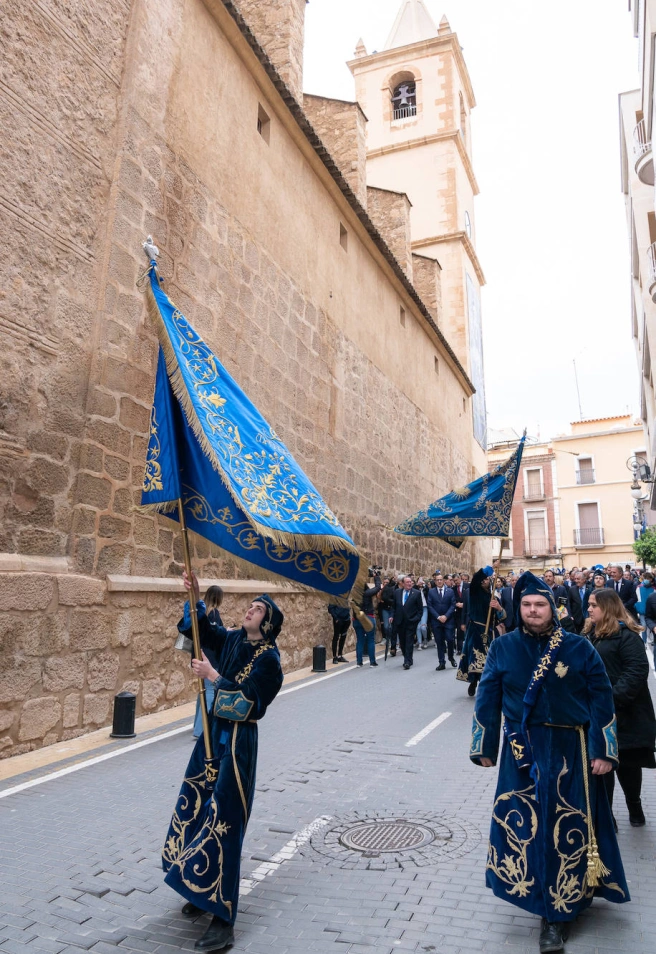 Imagen del anuncio del Paso Azul de años anteriores