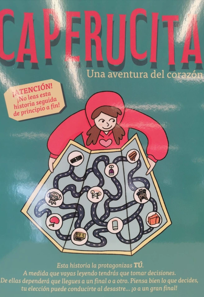 Una Caperucita Roja interactiva te enseña a elegir el mejor camino para cuidar tu corazón: