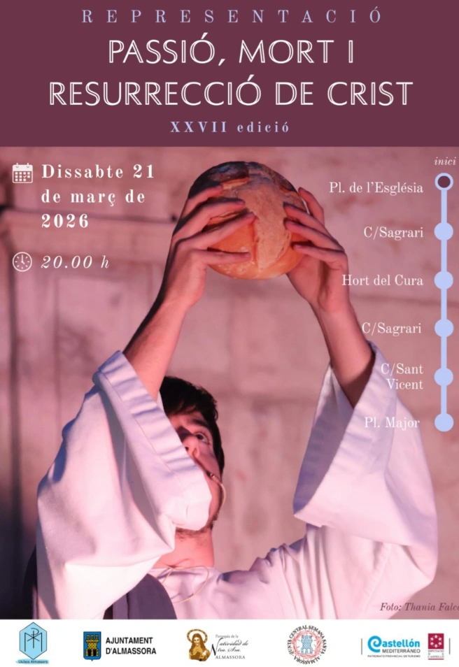 Els Lluïsos organizan La Pasión en Almassora