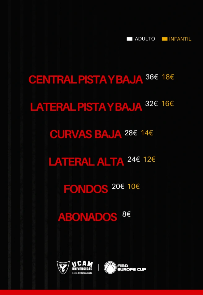 Precios de las entradas contra el PAOK