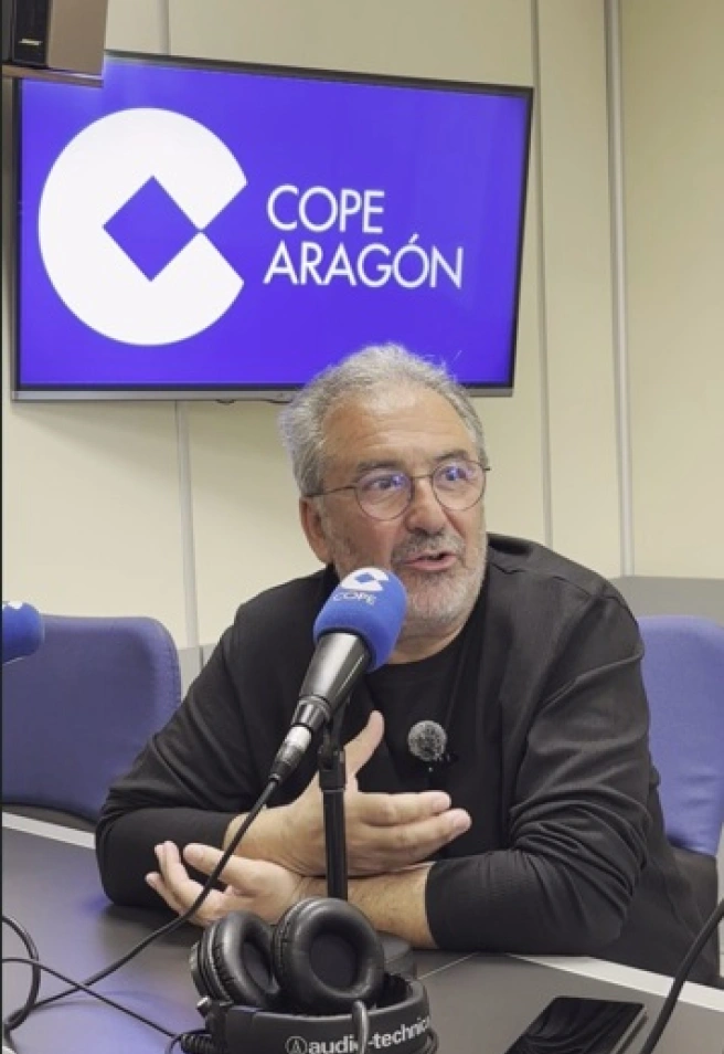José Luis Acín, director del Centro del Libro de Aragón.