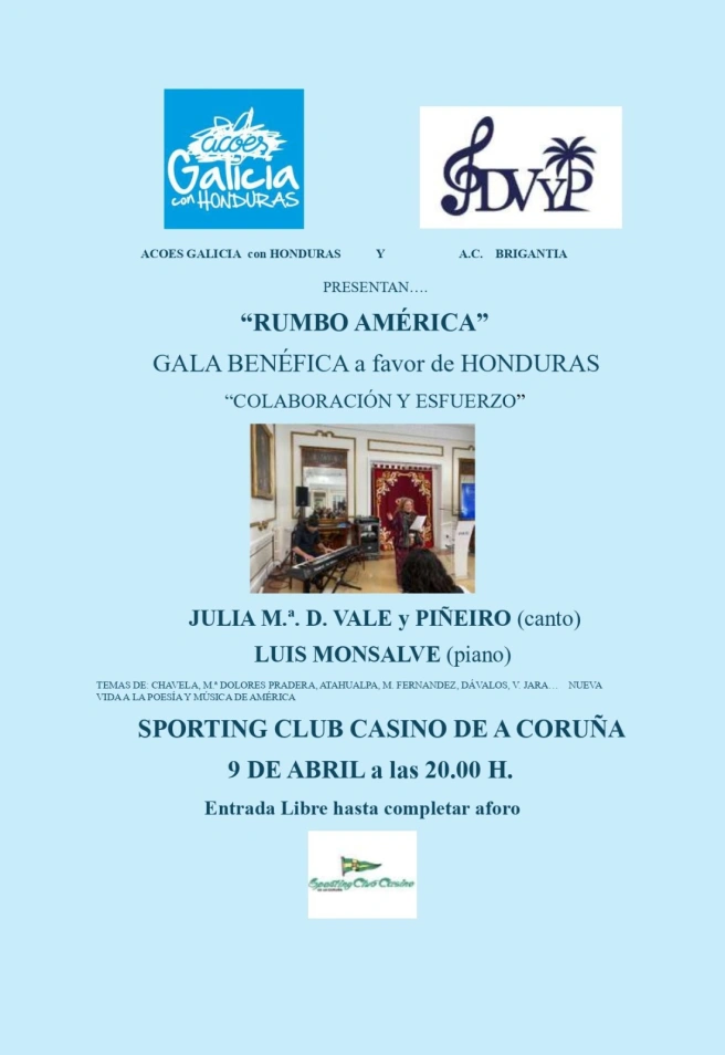 Concierto en el Sporting Club Casino