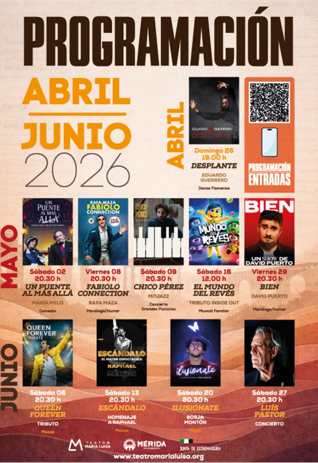 Cartel programación María Luisa