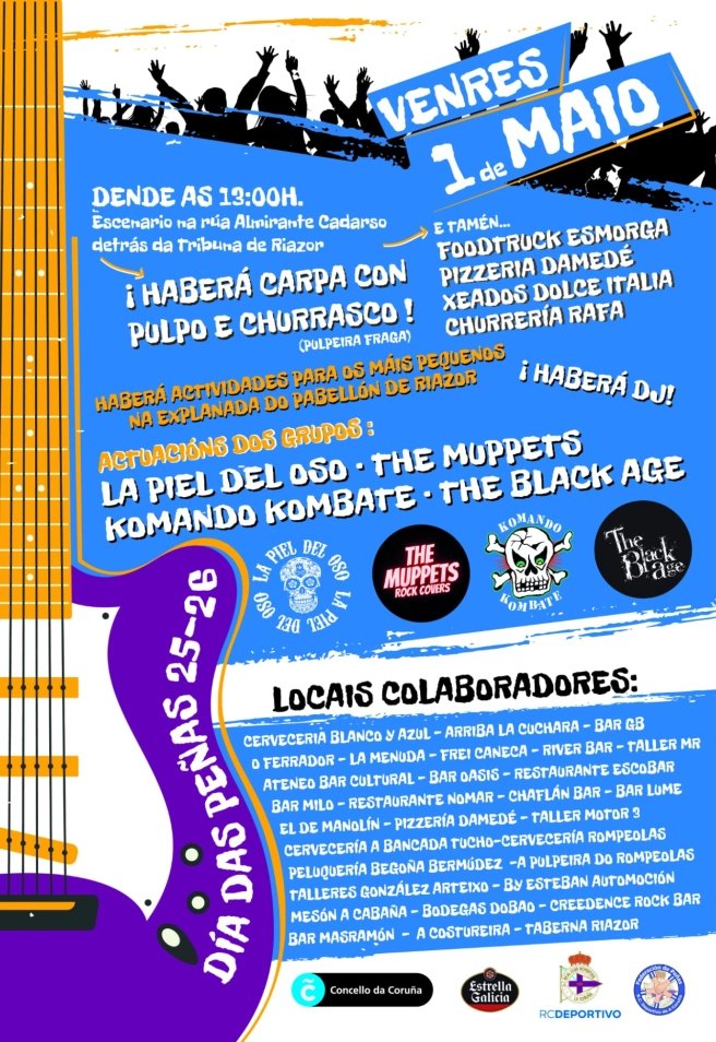 Día de las peñas del Deportivo