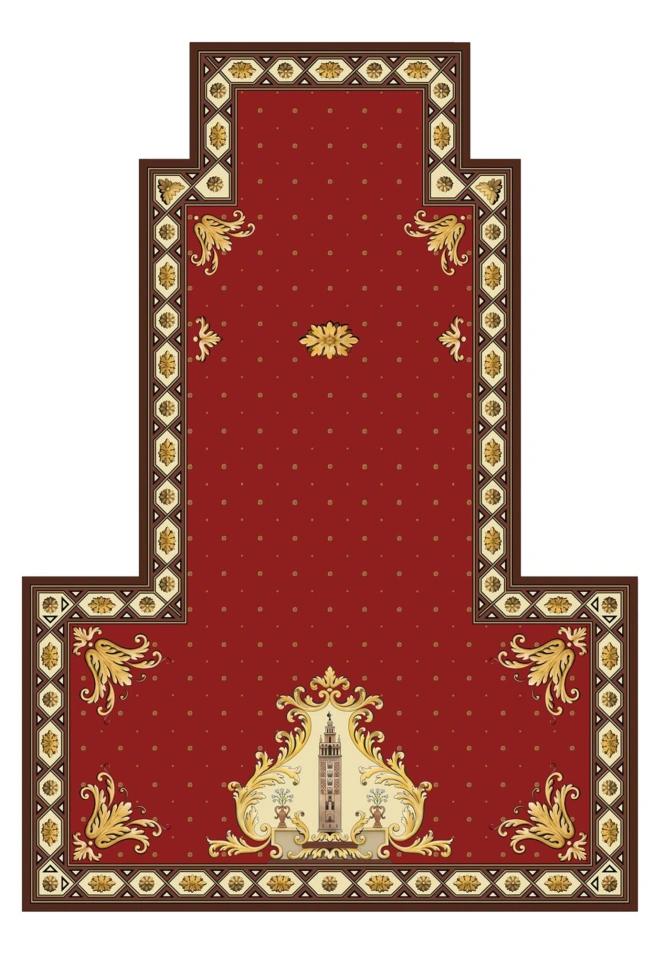 27/04/2026 Imagen del proyecto de la alfombra para el Altar Mayor de la Catedral de SevillaPOLITICA CATEDRAL DE SEVILLA