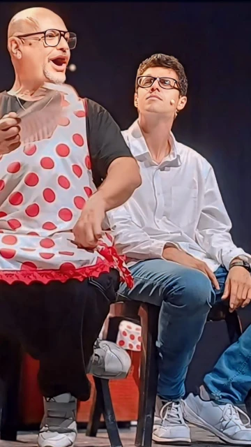 Entrevista con Manolo Medina y David Caballero, que ponen en escena en Jerez su 'Dos hombros solos sin punto com ni ná'