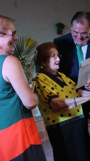 María Ruiz, pregonera a los 102 años