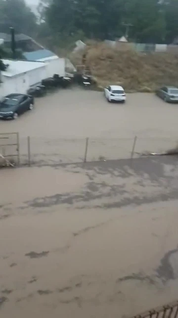 Imágenes de las consecuencias de la tormenta en María de Huerva.