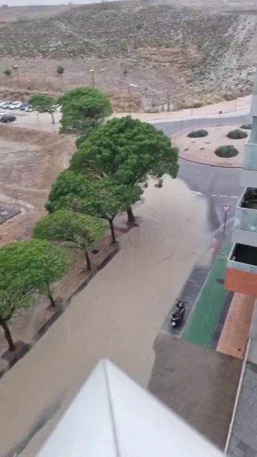 Imágenes de las consecuencias de la tormenta en Arcosur.