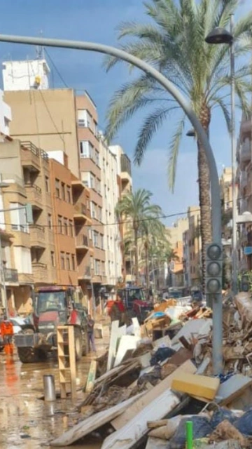 Aragón se volcó ayudando en la dana de Valencia