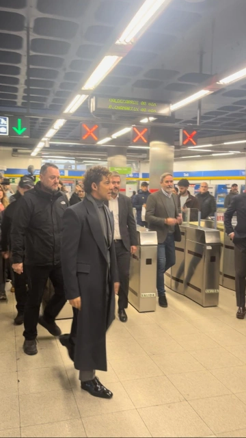 Llega David Bisbal al Metro de Madrid