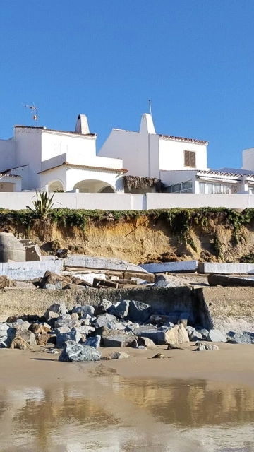 Estado de Matalascañas tras el temporal