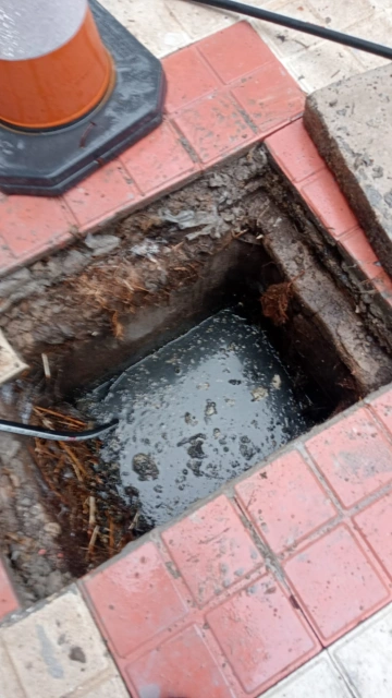 Una mujer de Firgas se queja de la entrada de aguas fecales en su vivienda por una arqueta pública colapsada