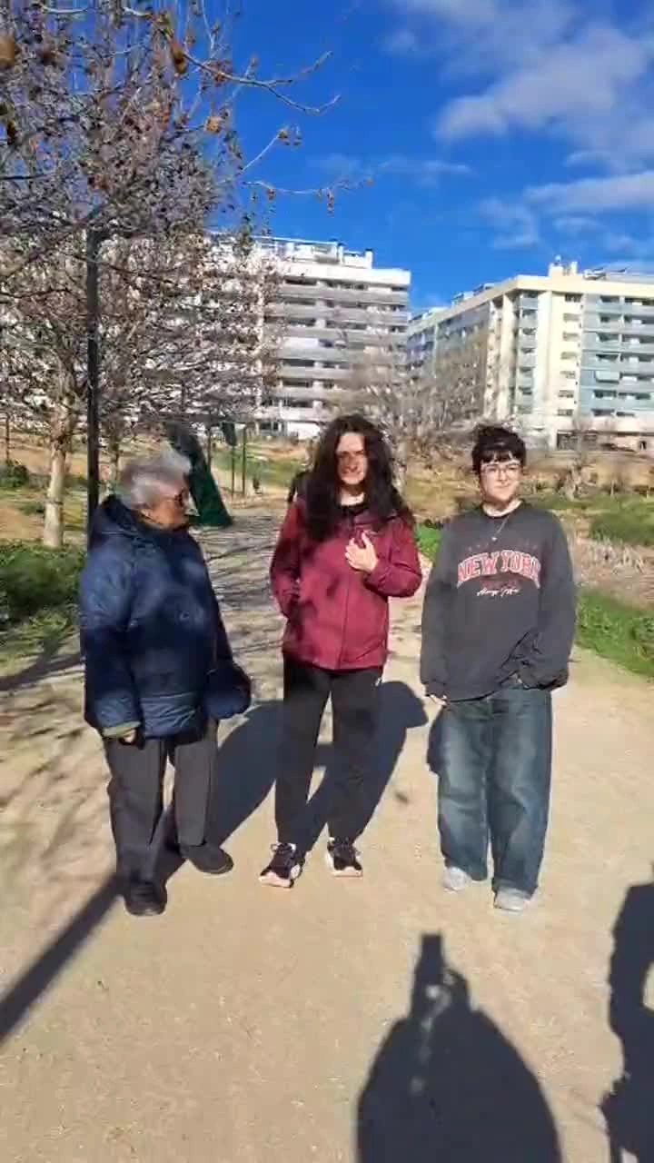 La candidata de IU-Movimiento Sumar, disfrutando de este día de reflexión.