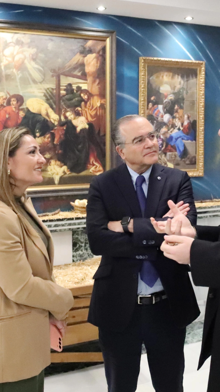 El alcalde ha visitado el Santuario