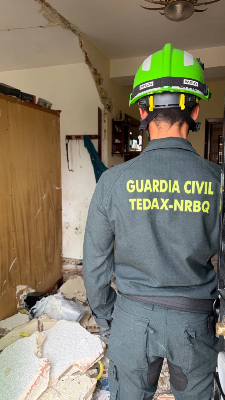 Explosión de bombona de butano