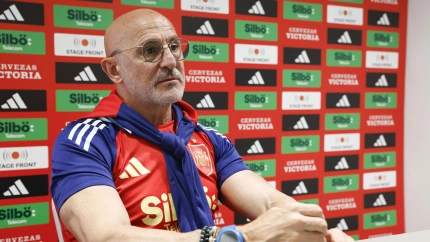 El seleccionador español Luis de la Fuente.