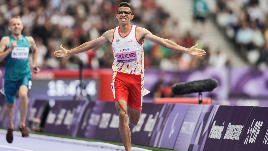 Yassine Ouhdadi, el bicampeón paralímpico.
