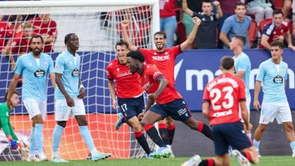 Gol de Boyomo, de Osasuna