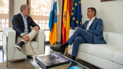 Pedro Sánchez y Fernando Clavijo
