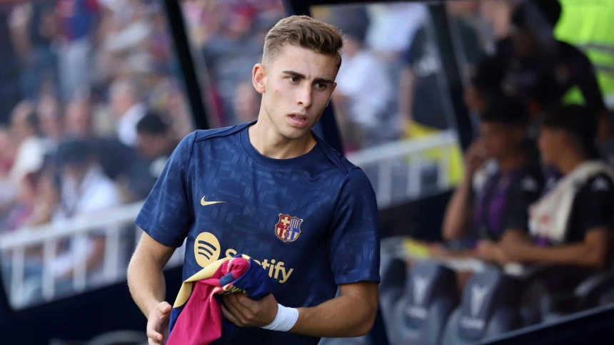 Fermín López ha causado baja en el parón internacional por su lesión.