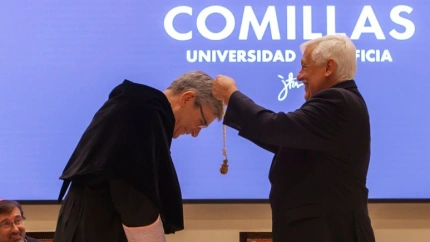 Toma de posesión del nuevo rector, Antonio Allende.