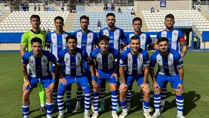 Primera once del CF Lorca Deportiva en la temporada 24/25