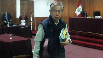 Fotografía de archivo del 15 de agosto de 2014 del expresidente de Perú, Alberto Fujimori