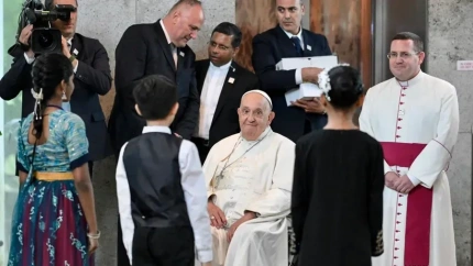 El Papa Francisco en Singapur